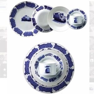 1set Lovegrove&Repucci"New York Delft" tableware